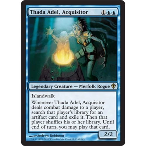 Thada Adel, Acquisitor