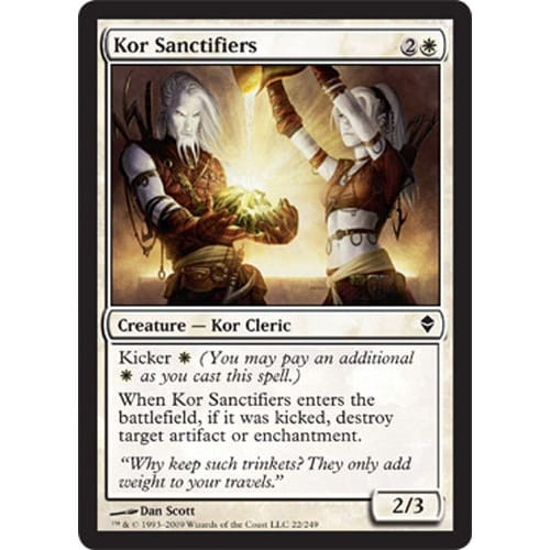 Kor Sanctifiers