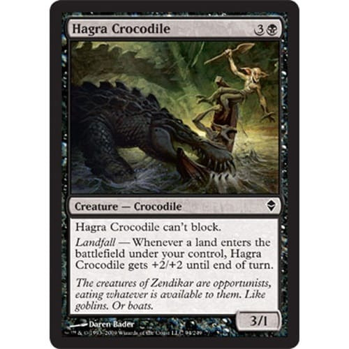 Hagra Crocodile | Zendikar