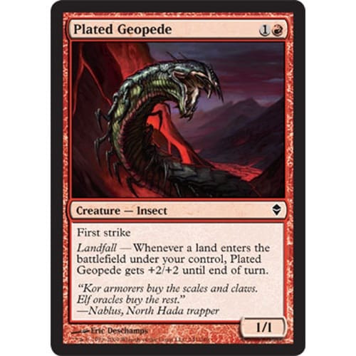 Plated Geopede