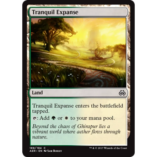 Tranquil Expanse (Planeswalker Deck Card)