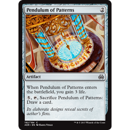 Pendulum of Patterns (Planeswalker Deck Card)