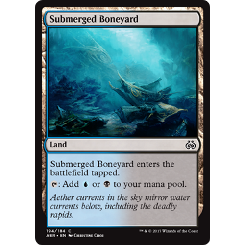 Submerged Boneyard (Planeswalker Deck Card) | Aether Revolt