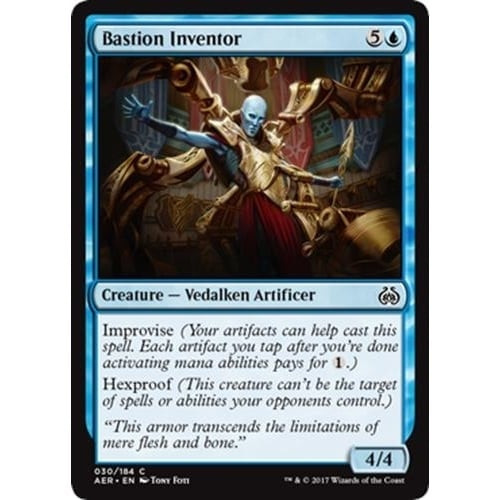 Bastion Inventor (foil) | Aether Revolt