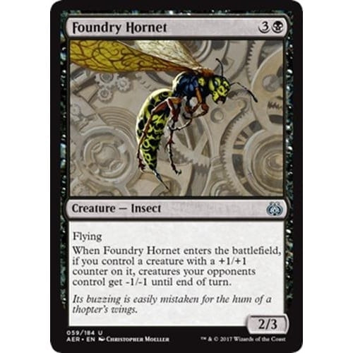 Foundry Hornet (foil) | Aether Revolt