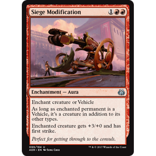 Siege Modification (foil)