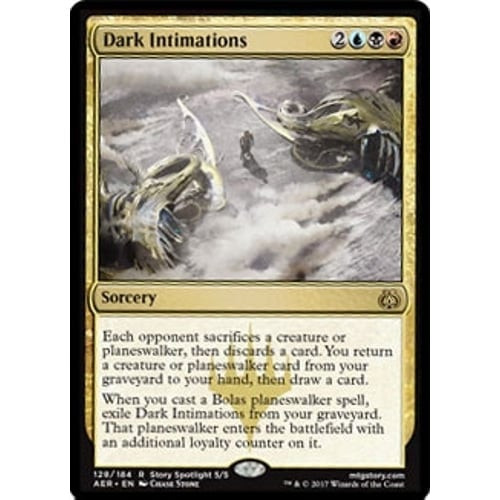 Dark Intimations (foil) | Aether Revolt