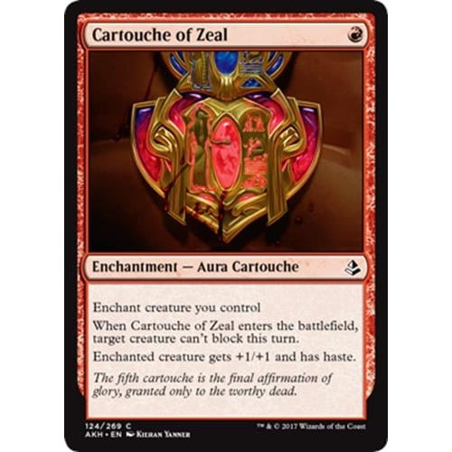 Cartouche of Zeal