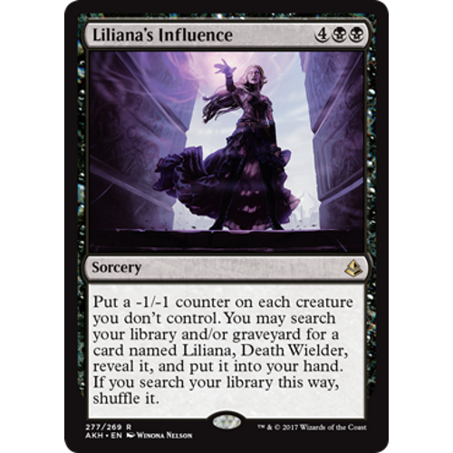 Liliana's Influence (Planeswalker Deck Card)