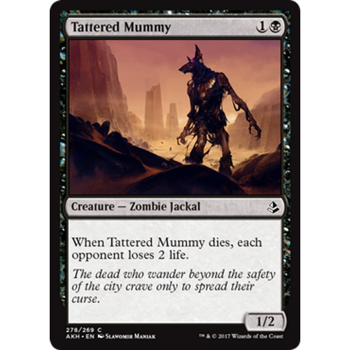 Tattered Mummy (Planeswalker Deck Card) | Amonkhet