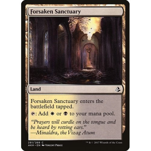 Forsaken Sactuary (Planeswalker Deck Card)