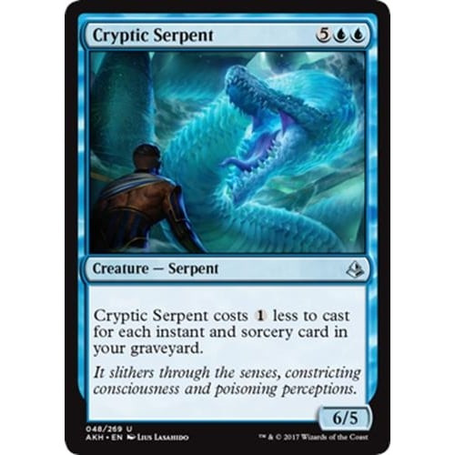 Cryptic Serpent (foil) | Amonkhet