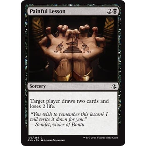 Painful Lesson (foil) | Amonkhet