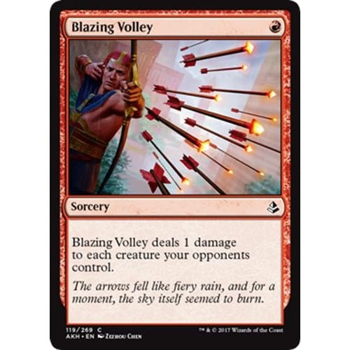 Blazing Volley (foil)