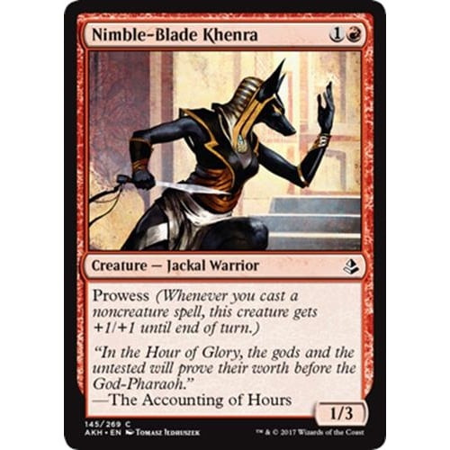 Nimble-Blade Khenra (foil) | Amonkhet