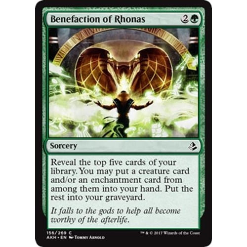 Benefaction of Rhonas (foil)