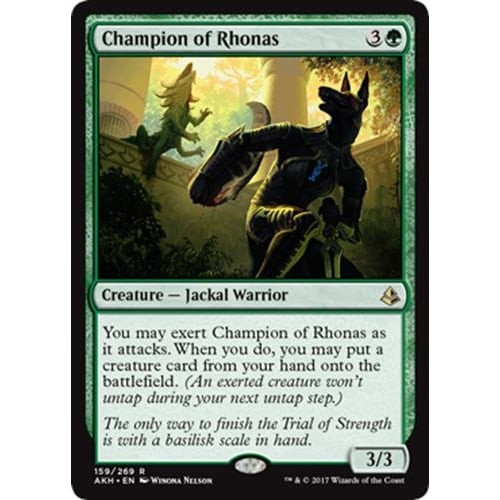 Champion of Rhonas (foil)