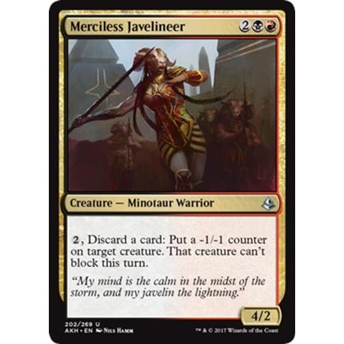 Merciless Javelineer (foil)