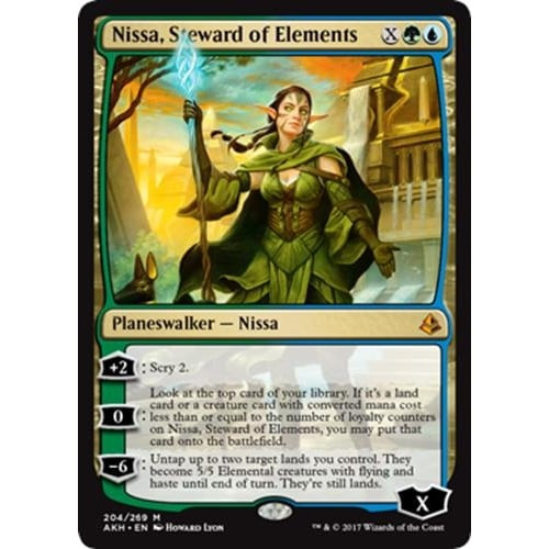 Nissa, Steward of Elements (foil)