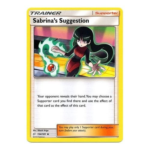 SM Team Up 154/181 Sabrina's Suggestion