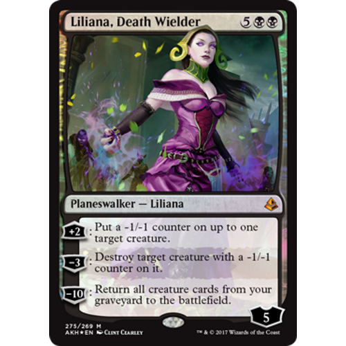 Liliana, Death Wielder (Planeswalker Deck Foil)