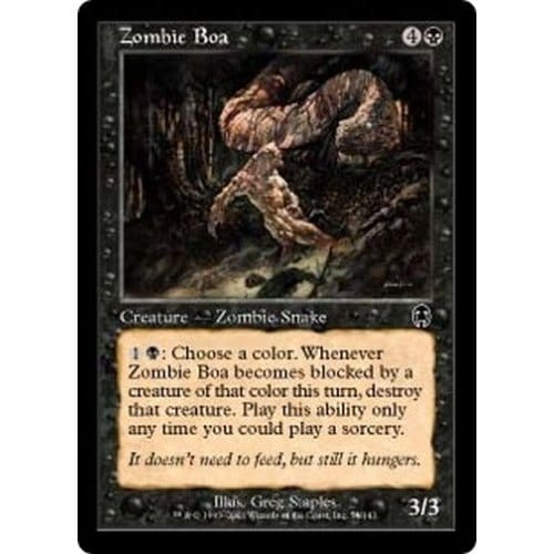 Zombie Boa