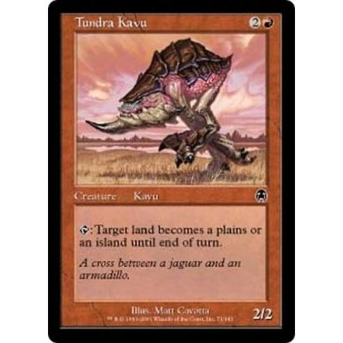 Tundra Kavu | Apocalypse