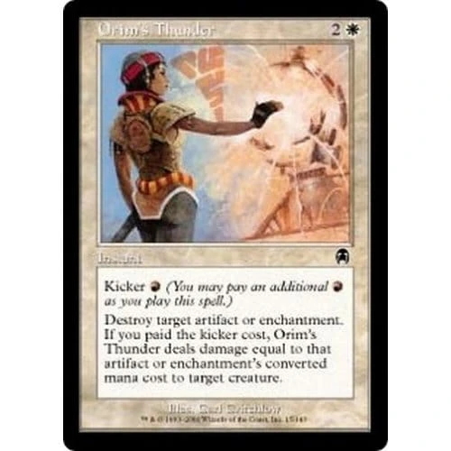 Orim's Thunder (foil)