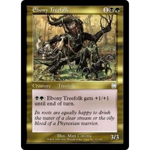 Ebony Treefolk (foil)