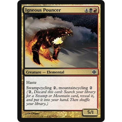 Igneous Pouncer (foil) | Alara Reborn