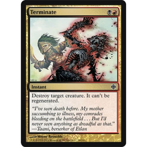 Terminate (foil) | Alara Reborn