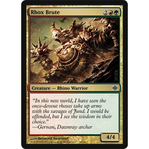 Rhox Brute (foil) | Alara Reborn