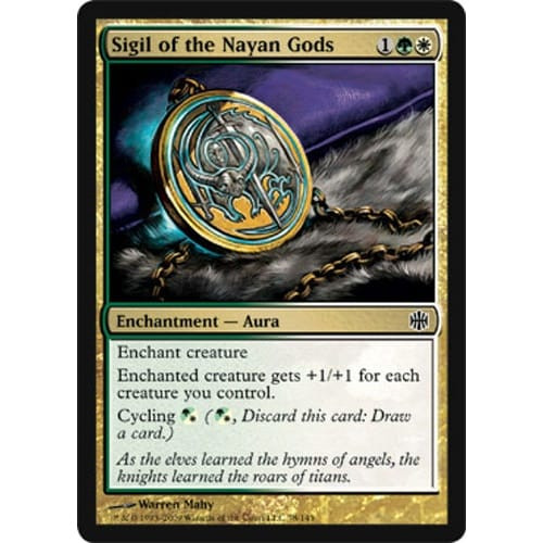 Sigil of the Nayan Gods (foil)