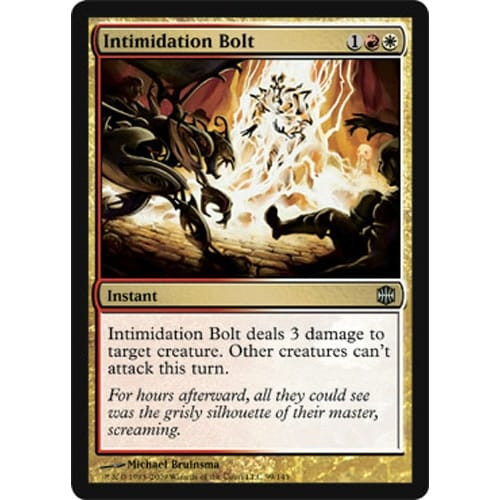 Intimidation Bolt (foil) | Alara Reborn