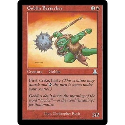 Goblin Berserker (foil)
