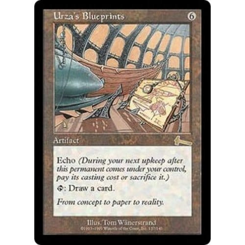 Urza's Blueprints (foil)