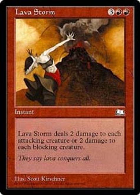 Lava Storm | Weatherlight
