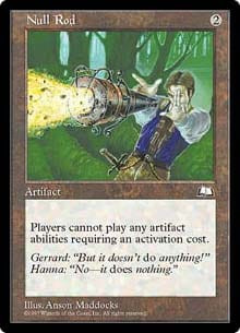 Null Rod