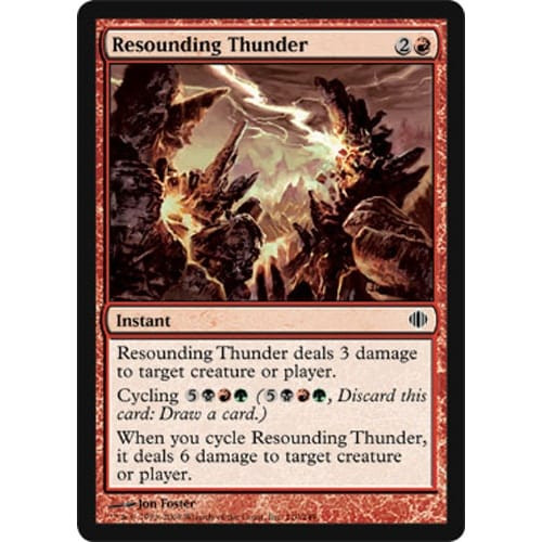 Resounding Thunder (foil)
