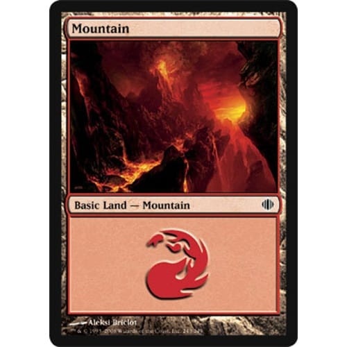 Mountain (#243) (foil)