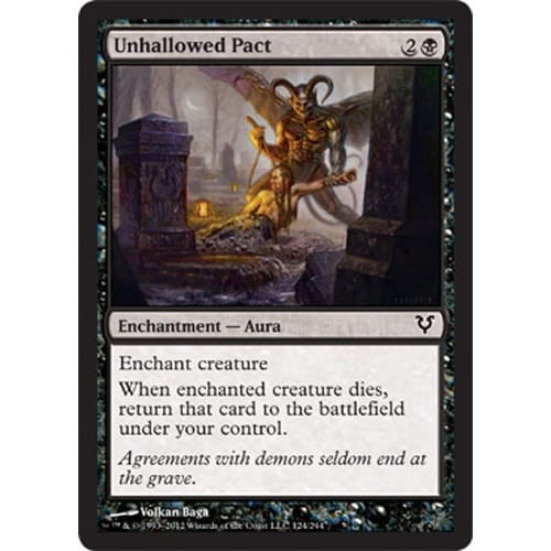 Unhallowed Pact (foil)