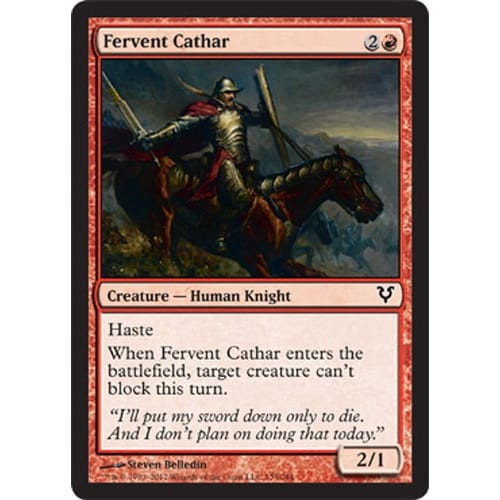 Fervent Cathar (foil)