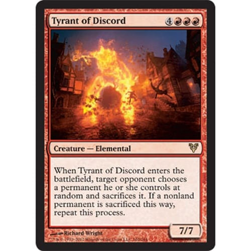 Tyrant of Discord (foil) | Avacyn Restored