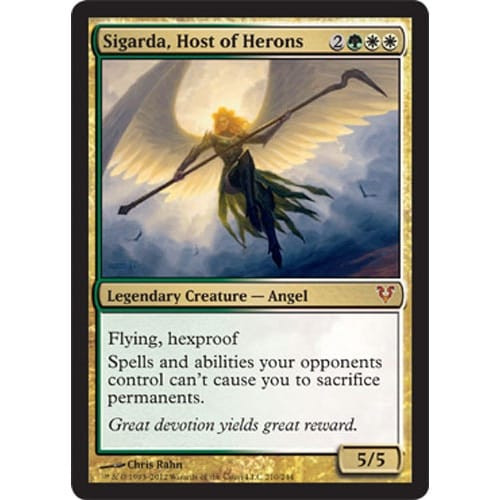 Sigarda, Host of Herons (foil) | Avacyn Restored