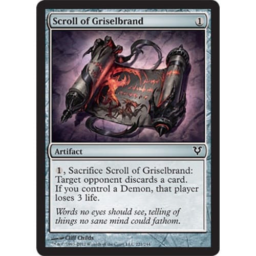 Scroll of Griselbrand (foil)