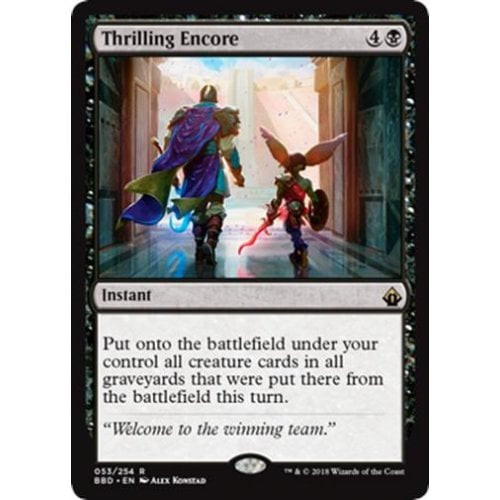 Thrilling Encore