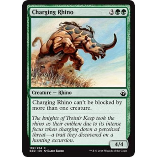 Charging Rhino | Battlebond