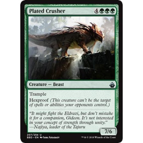 Plated Crusher