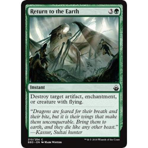 Return to the Earth