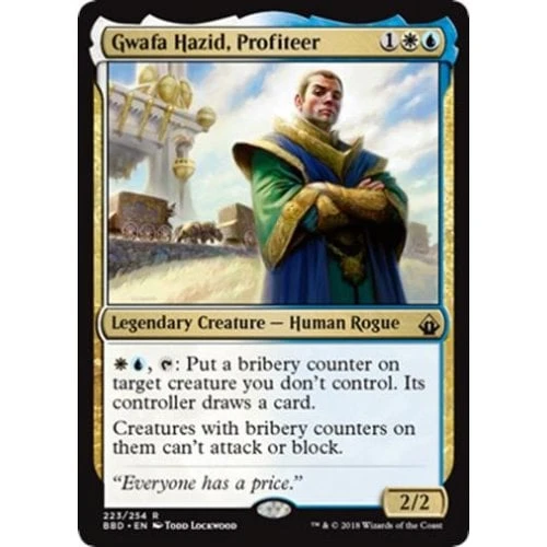 Gwafa Hazid, Profiteer